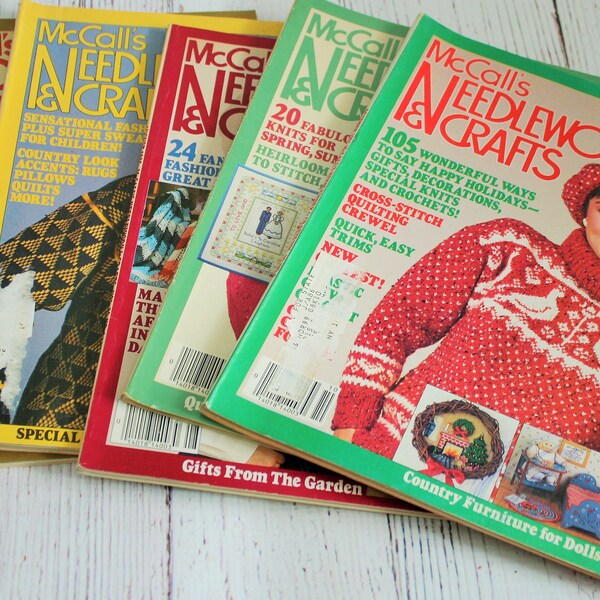 Needlework Magazines Etsy