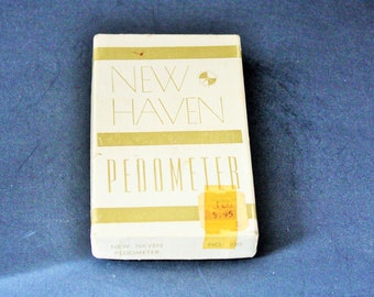 Rare Vintage New Haven Pedometer