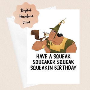 Tarjeta de cumpleaños digital Squeaken