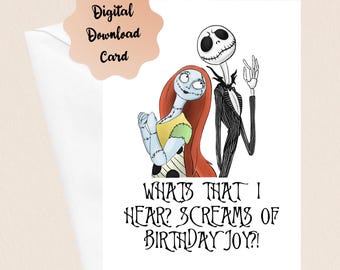 Screams Digital Birthday Card