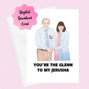 Glenn to Jerusha digitale jubileumkaart