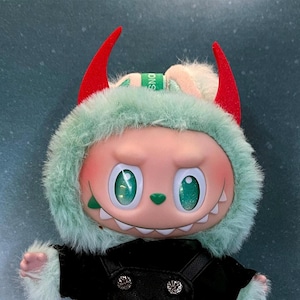 Labubu Halloween Devil Horn Headband - 3D Printed