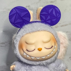 Labubu Disney Ears - Purple Diamond