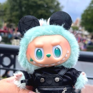 Labubu Disney Ears - Black Diamond