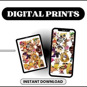 Nickelodeon Cartoon Collage