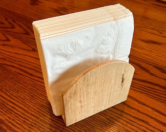 Spalted Maple Napkin Holder | Handcrafted Napkin Dispenser | Solid Wood Napkin Holder