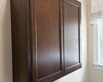 Laundry Room Cabinet Plans PDF | DIY Utility Cabinet Woodworking Plans | Washer & Dryer Storage Cabinet | Printable Woodworking Plan