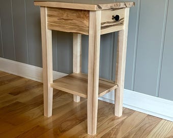 Classic Side Table Woodworking Plans | DIY Side Table | Printable PDF Plans | Beginner Friendly Indoor Wood Project
