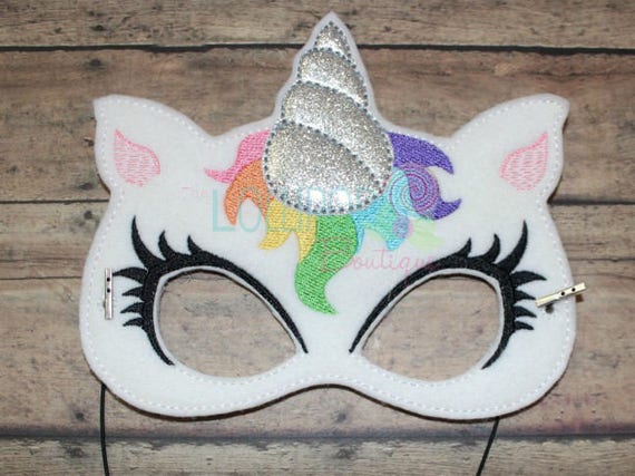 Unicorn Felt Mask Unicorn Felt Mask
