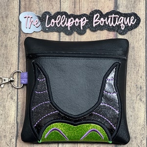 Evil Dragon Queen Villain Zipper Bag, Dragon Queen Villain Zipper Bag, Zipper Bag, Zipper Pouch, Coin Purse, Villain Zipper Bag