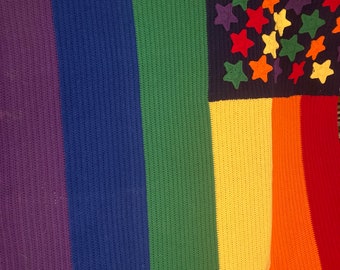 Pride Flag Blanket