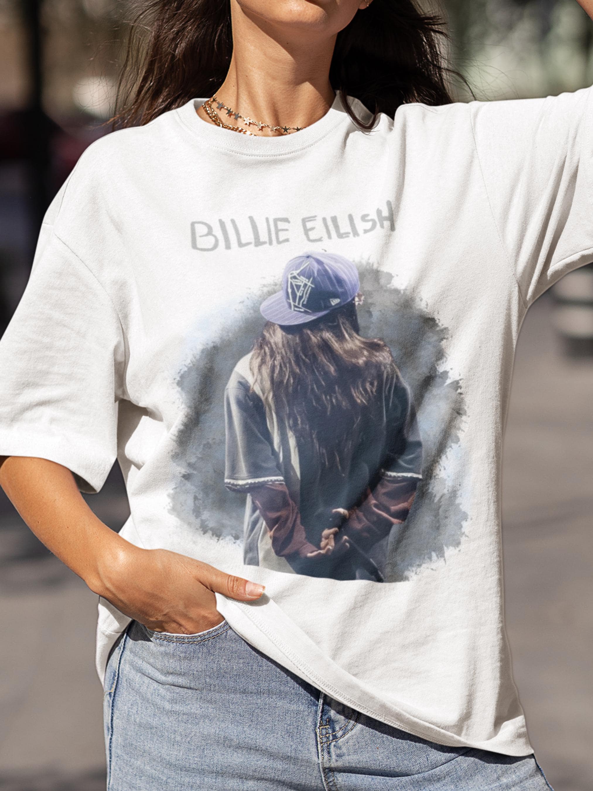 トップス Billie Eilish BE Custom Jersey Game Tee トップス Billie