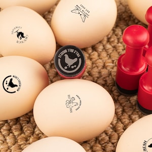 Gepersonaliseerde stempel boerderij ei, stempel Family Love Egg Labels, stempel schattig ei, stempel vers kippenei, stempel boerderij stand mini eierdoos, stempel eierdoos