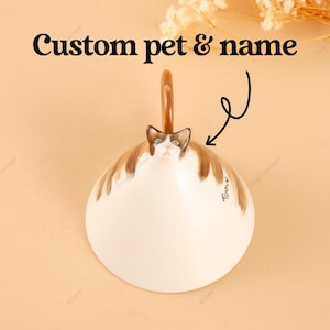 Personalized Pet Photo Mug: Handmade Ceramic Coffee Cup, Custom Dog Lover Gift