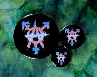 Trans Anarchy Pin - Pride Anstecker