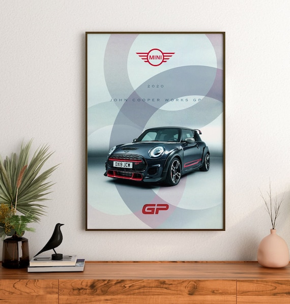 Catalogue Dépliant / Poster Mini John Cooper Works GP - Occasion En Très Bon état, Collection Automobile