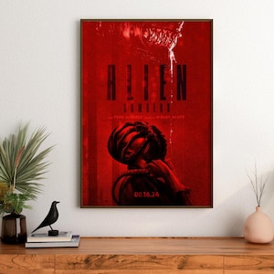 Alien: Romulus Poster | Dark Sci-Fi Horror Kunstdruck