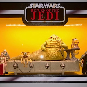 STAR WARS Return of the Jedi Jabba the Hutt display cabinet