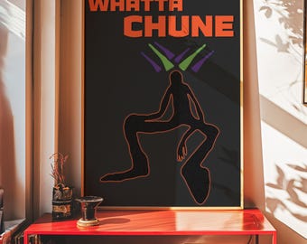 What A Chune! Music Print, Underground Rave Art