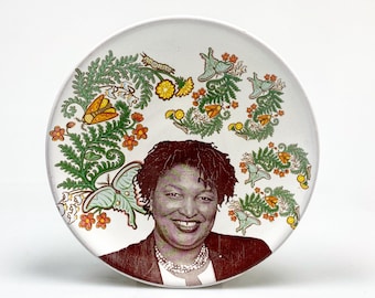 Stacey Abrams plate