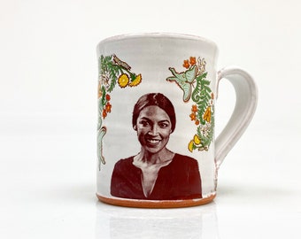 Alexandria Ocasio-Cortez mug