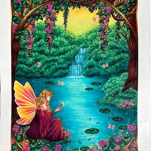 Dibujo impreso de Fairy Falls