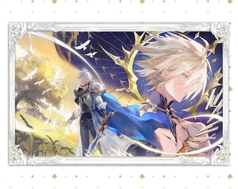 Phainon Art Print - Honkai Star Rail Postcard - HSR Anime Game Decor