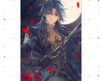 Blade Art Print - Honkai Star Rail Postcard - HSR Anime Game Decor
