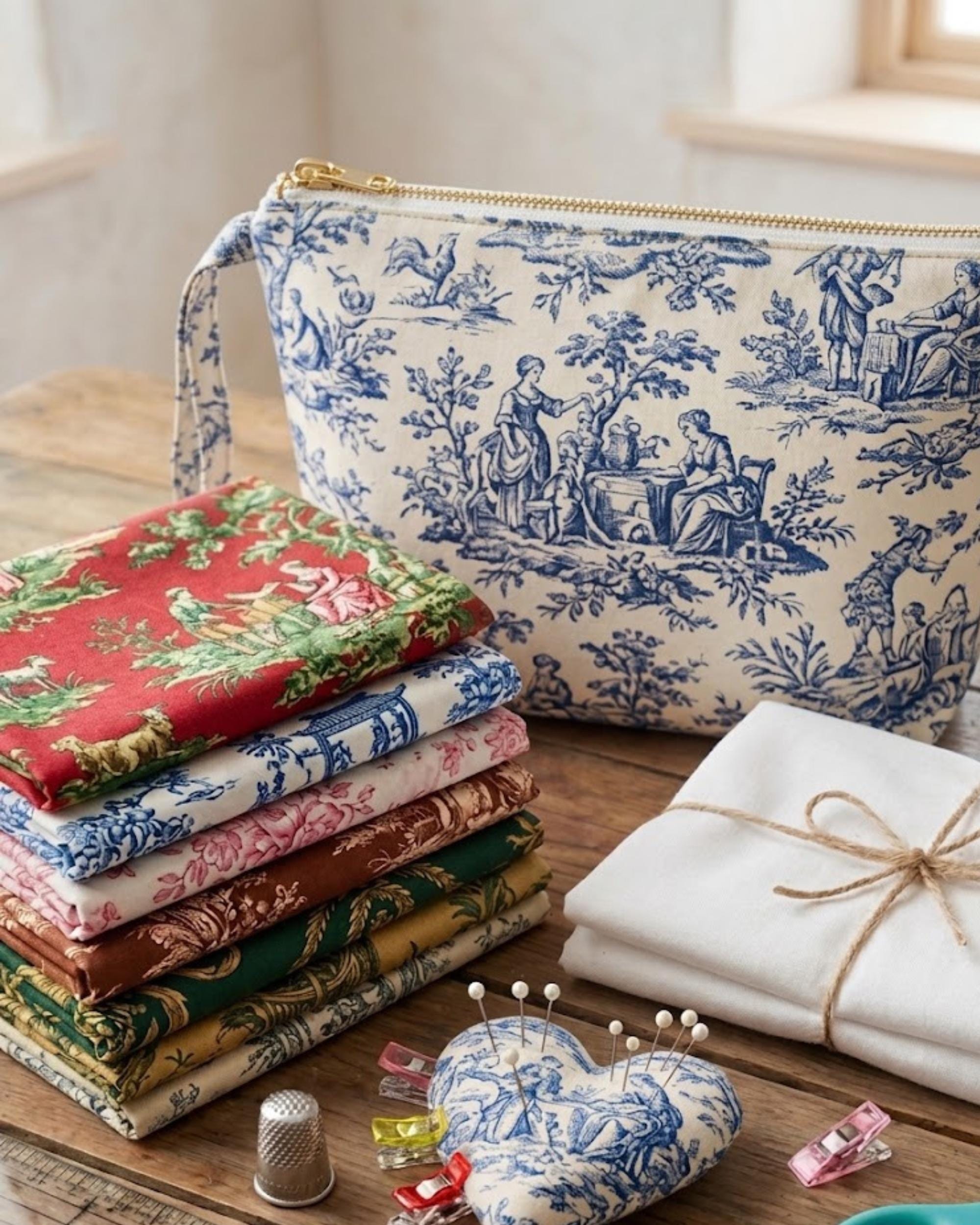 Toile De Jouy Box - Etsy
