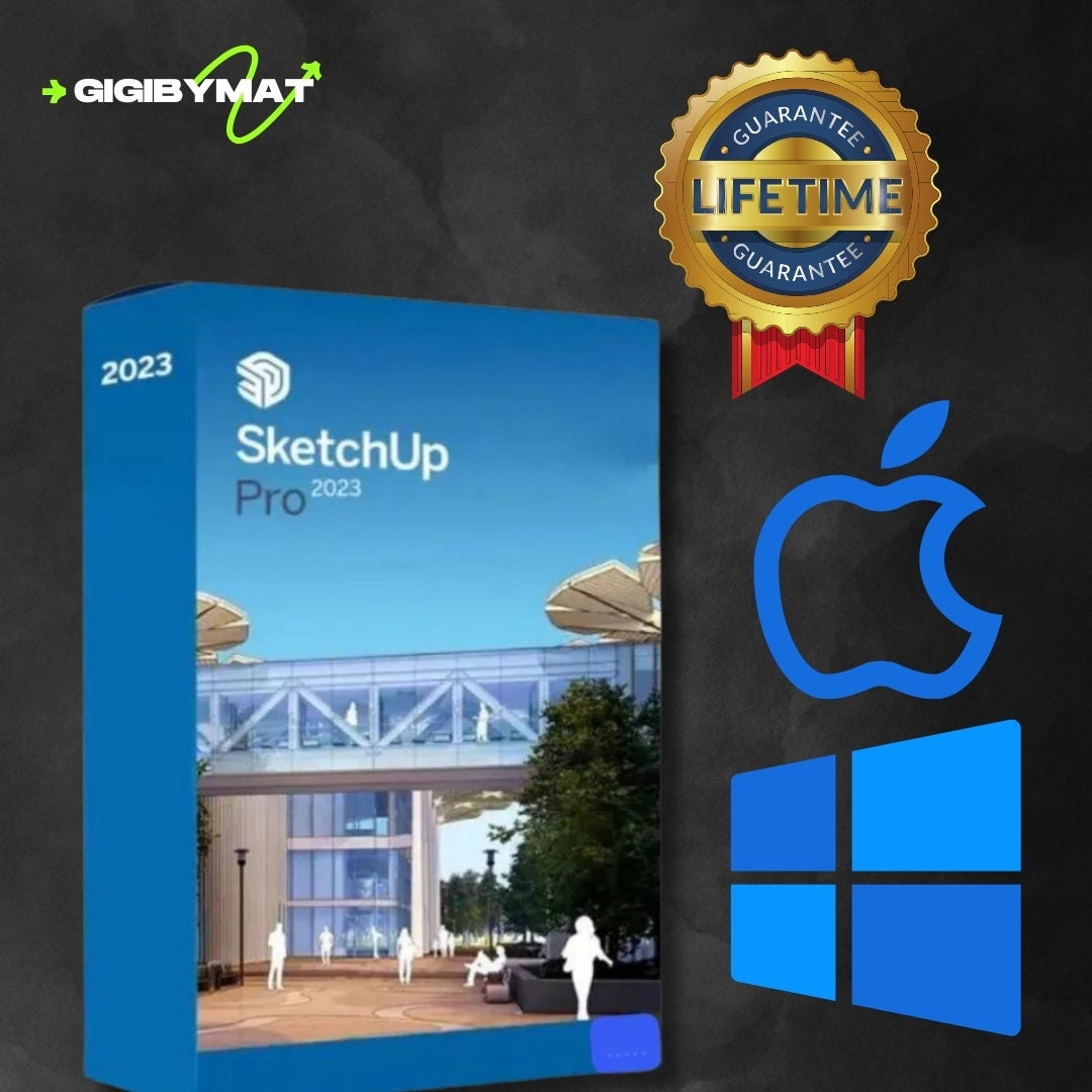 Sketchup Pro 2023 Full Version Lifetime Architect Software Pc/mac - Etsy UK
