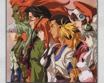 Modèle de point de croix Xenogears : broderie de jeu à couverture complète (téléchargement PDF, compatible avec Pattern Keeper)