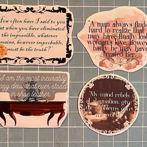Sherlock Holmes stickers