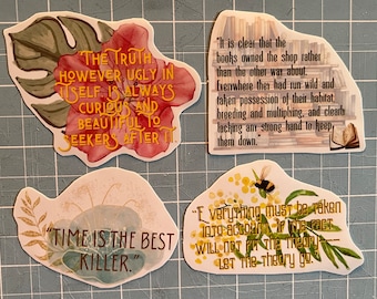 Agatha Christie Stickers
