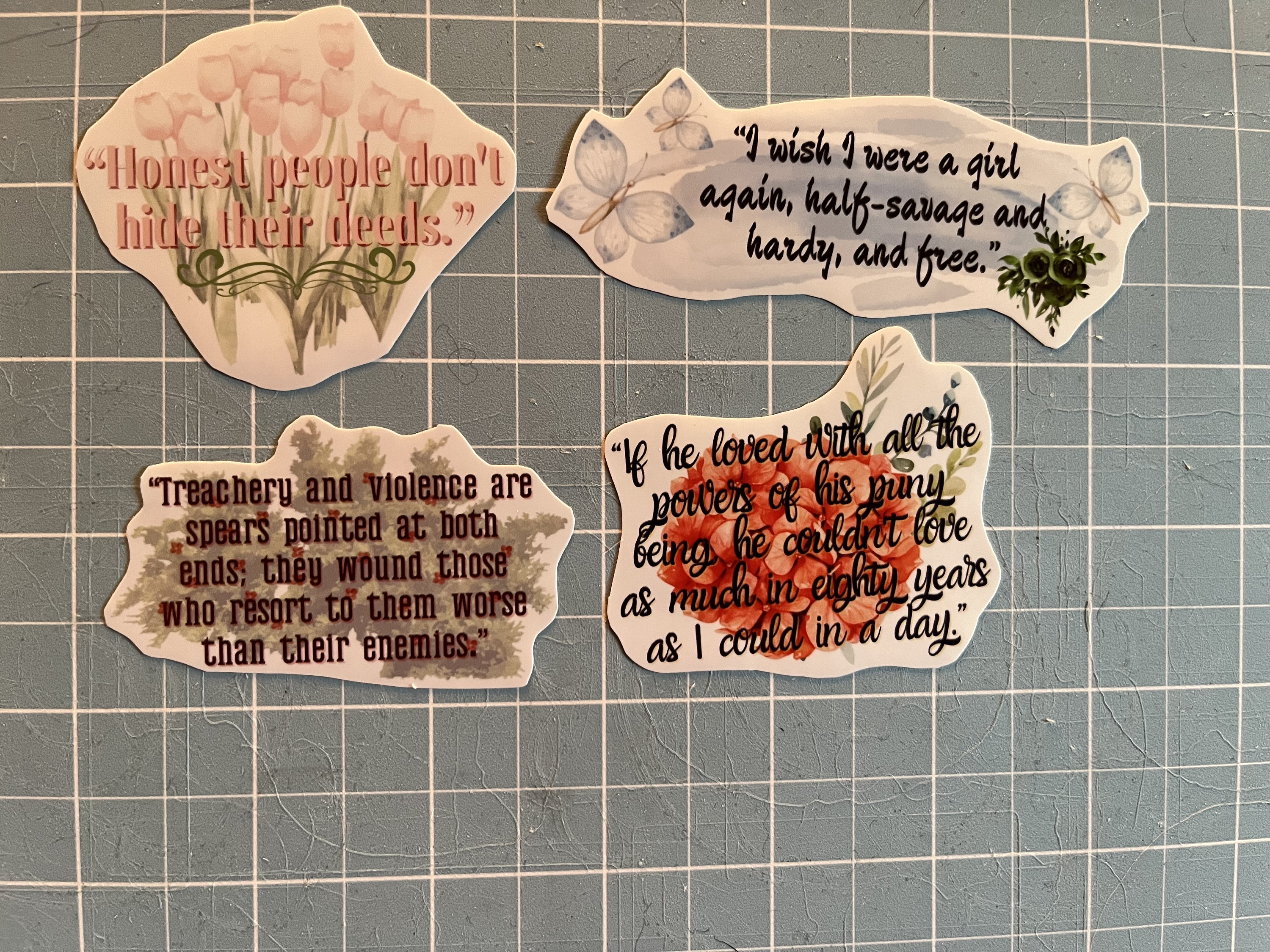 Emily Brontë Stickers - Etsy