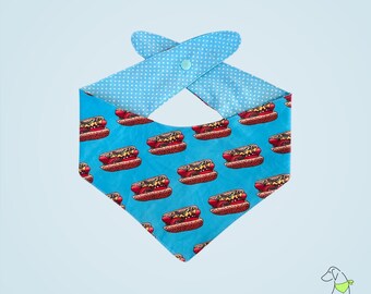 Dog Bandana - Chicago Hot Dogs