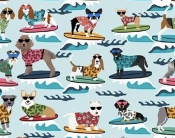 Preorder! Summertime Surfing Dog Bandana