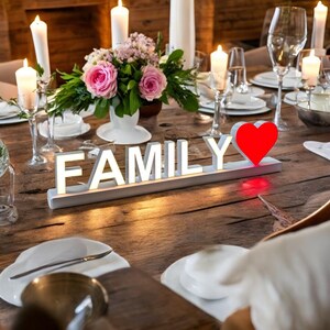Unique Wedding Decorations, Light Up Name, Wedding Marquee Letters, Light Up Sign, LED Letters, Light Letters, LED Wedding decor, 3.7 inch