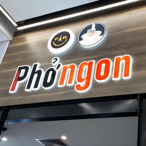 Letreros de acrílico 3D con iluminación frontal, letras de canal personalizadas, letreros comerciales para exteriores, letreros de edificios con iluminación posterior, logotipos comerciales, letreros para escaparates, letreros para cafeterías