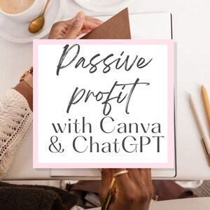 Flexibler Profit mit Canva & ChatGPT - mit Master Resell Nutzungsrechten MRR PLR Privatmarkenrechten - A Done For You Digitales Produkt zum Weiterverkauf