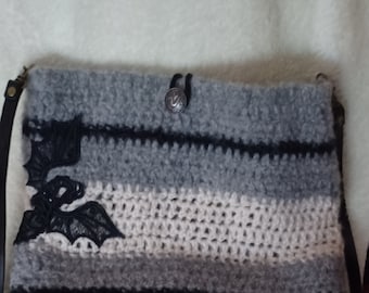 Crocheted Dragon Shoulder Bag