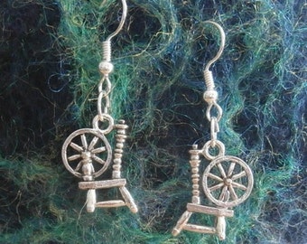 Spinning Wheel Earrings