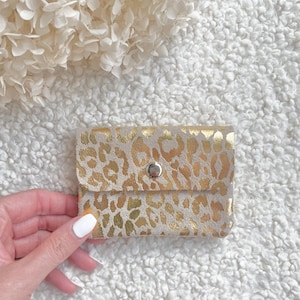 Mini Portemonnaie LEO Beige-Gold