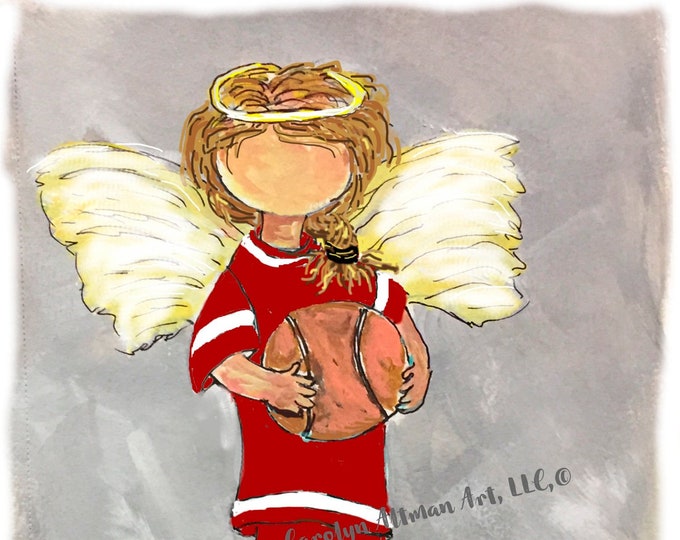 Angel Paintings Carolyn Altman Art Llc Glory Bee Baby
