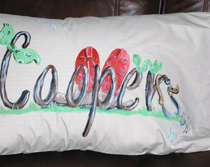 Painted Pillow Cases Carolyn Altman Art Llc Glory Bee Baby