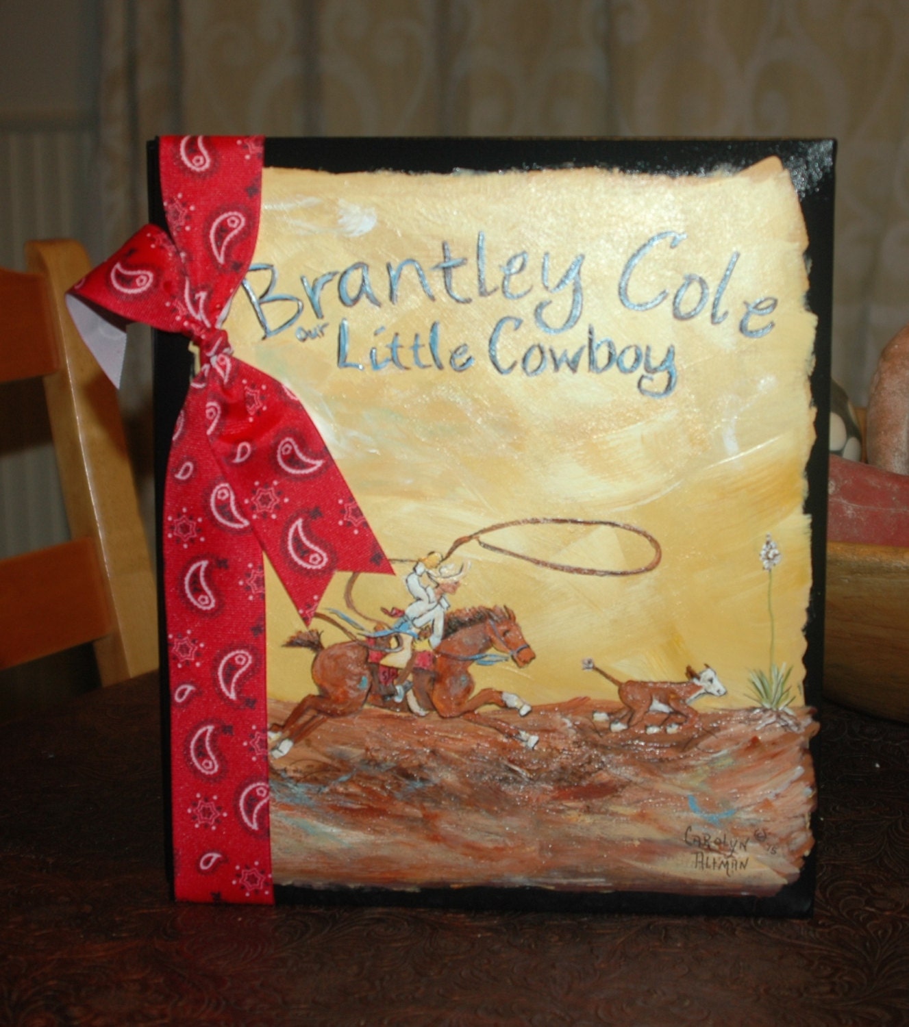 cowboy baby book