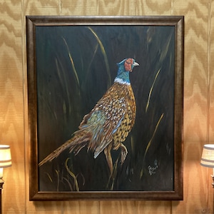 Royal Pheasant Artist Original Fine Art Painting
