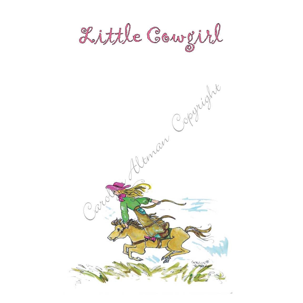 Cowgirl Keepsake Baby Calf Roper Baby Memory Book Cowgirl Etsy