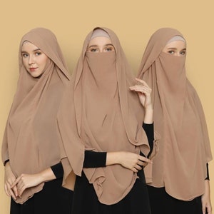 Khimar Niqab Two Layers