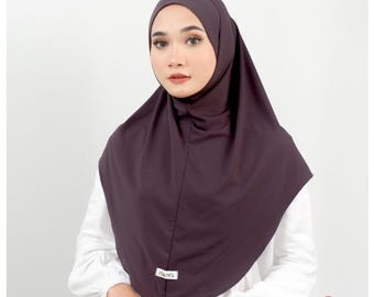 Instant Khimar mjuk dyna med justerbart band inuti