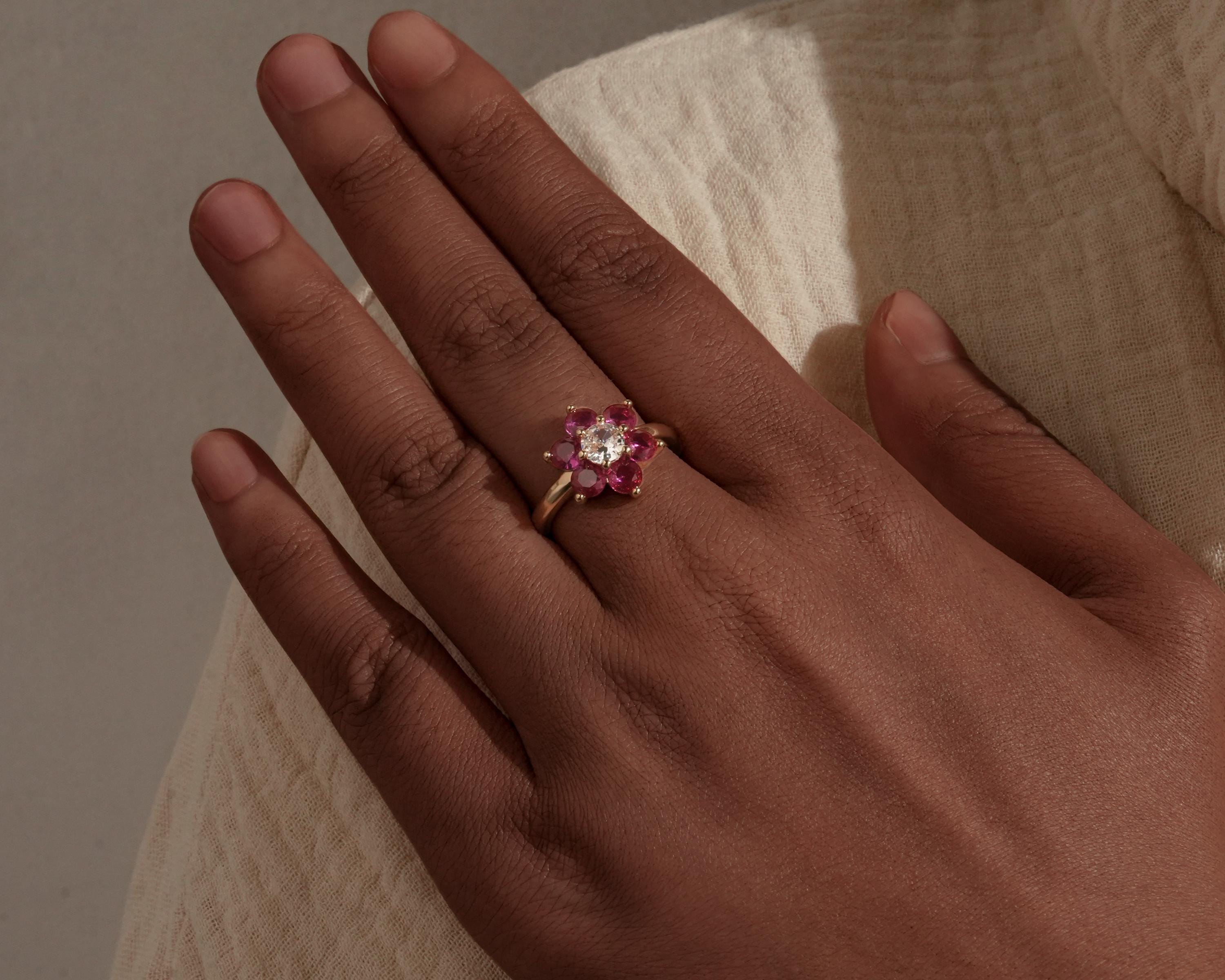 Dior flower ring Canada
